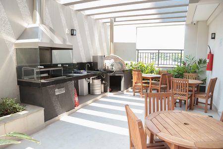 Área comum - Churrasqueira de apartamento à venda com 1 quarto, 36m² em Presidente Altino, Osasco