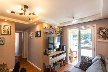 Sala  de apartamento à venda com 2 quartos, 51m² em Quitaúna, Osasco