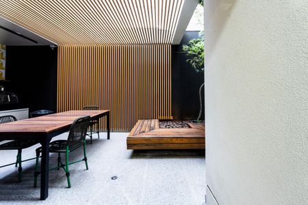 Studio para alugar com 30m², 1 quarto e sem vagaChurrasqueira