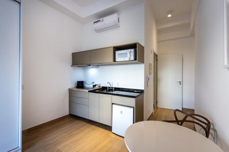 Studio para alugar com 30m², 1 quarto e sem vagaCozinha