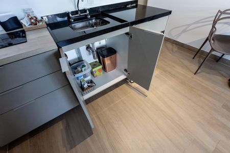 Studio para alugar com 30m², 1 quarto e sem vagaCozinha