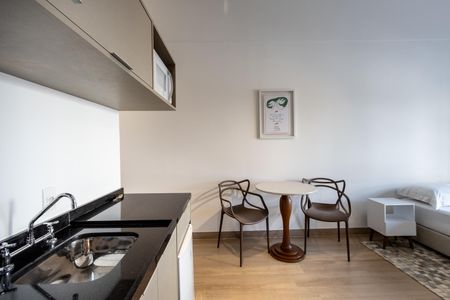 Studio para alugar com 30m², 1 quarto e sem vagaCozinha