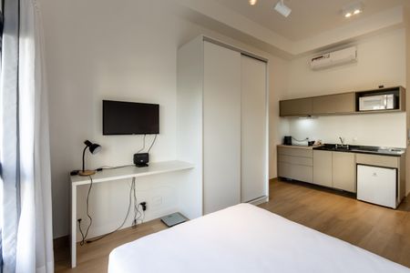 Studio para alugar com 30m², 1 quarto e sem vagaQuarto