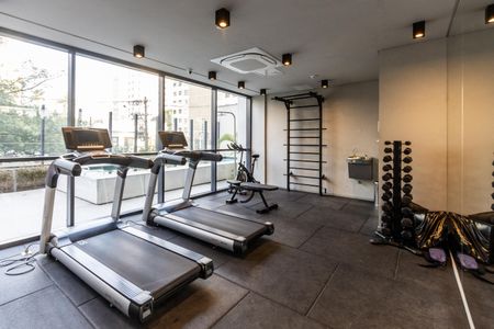 Studio para alugar com 30m², 1 quarto e sem vagaAcademia