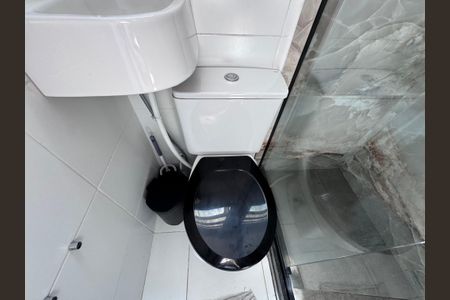 Banheiro Social de apartamento à venda com 1 quarto, 32m² em Recreio dos Bandeirantes, Rio de Janeiro