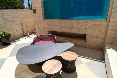 Apartamento para alugar com 70m², 1 quarto e 1 vaga Apartamento para alugar com 70m², 1 quarto e 1 vagaÁrea comum - Lareira