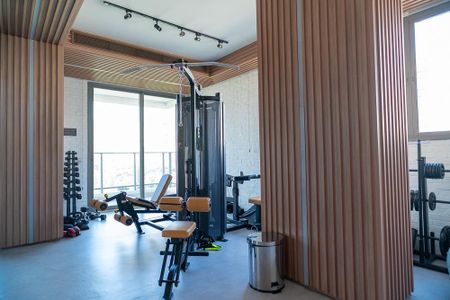 Apartamento para alugar com 70m², 1 quarto e 1 vaga Apartamento para alugar com 70m², 1 quarto e 1 vagaÁrea comum - Academia