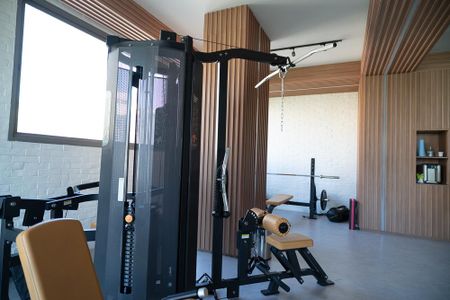 Apartamento para alugar com 70m², 1 quarto e 1 vaga Apartamento para alugar com 70m², 1 quarto e 1 vagaÁrea comum - Academia