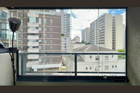 Studio para alugar com 24m², 1 quarto e sem vagaVaranda