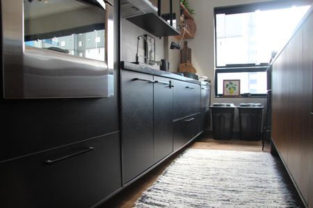 Apartamento à venda com 89m², 2 quartos e 2 vagasSala e Cozinha integrada 