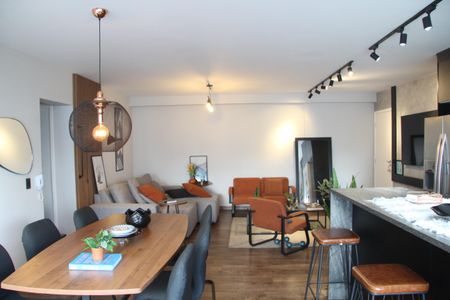 Apartamento à venda com 89m², 2 quartos e 2 vagasSala e Cozinha integrada 