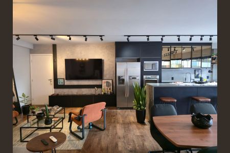 Apartamento à venda com 89m², 2 quartos e 2 vagasSala e Cozinha integrada 