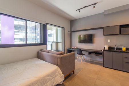 Studio para alugar com 43m², 1 quarto e 1 vagaKitnet/Studio