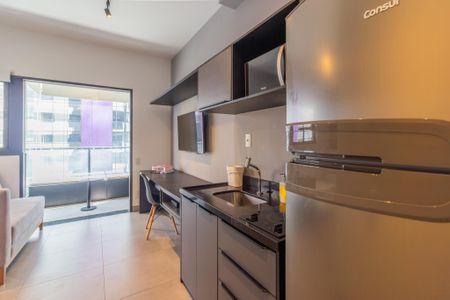 Kitnet/Studio de kitnet/studio para alugar com 1 quarto, 43m² em Pinheiros, São Paulo