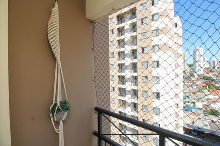 Varanda da Sala de apartamento à venda com 3 quartos, 68m² em Jardim Cambui, Santo André