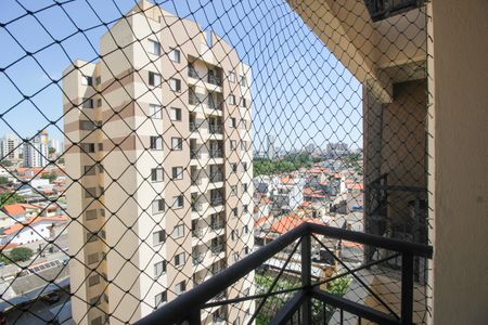 Varanda da Sala de apartamento à venda com 3 quartos, 68m² em Jardim Cambui, Santo André