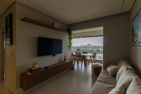 Sala de apartamento à venda com 3 quartos, 80m² em Chácara Seis de Outubro, São Paulo