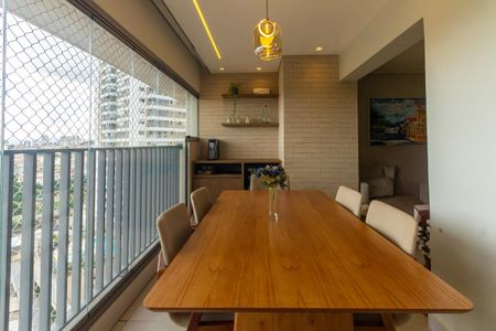Varanda gourmet de apartamento à venda com 3 quartos, 80m² em Chácara Seis de Outubro, São Paulo