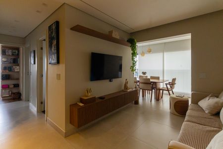 Sala de apartamento à venda com 3 quartos, 80m² em Chácara Seis de Outubro, São Paulo