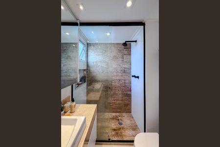 Apartamento à venda com 128m², 3 quartos e 2 vagas Apartamento à venda com 128m², 3 quartos e 2 vagasBanheiro da Suíte 3