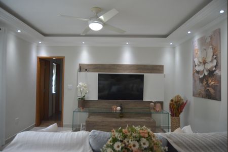 Sala de apartamento à venda com 3 quartos, 190m² em Vila Camilópolis, Santo André