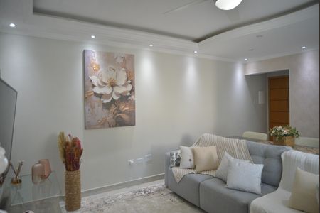 Sala de apartamento à venda com 3 quartos, 190m² em Vila Camilópolis, Santo André