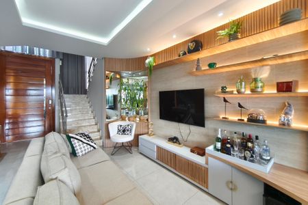 Casa de condomínio à venda com 240m², 3 quartos e 4 vagas Casa de condomínio à venda com 240m², 3 quartos e 4 vagasSala