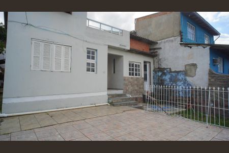Casa para alugar com 70m², 1 quarto e sem vagaFachada e varanda 