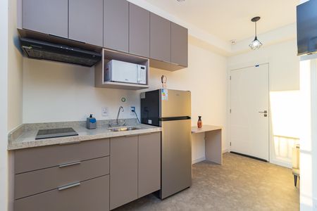 Cozinha de kitnet/studio à venda com 1 quarto, 26m² em Alto da Mooca, São Paulo