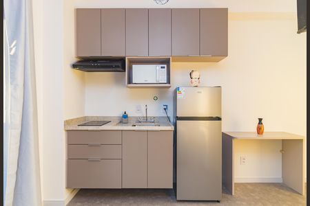 Cozinha de kitnet/studio à venda com 1 quarto, 26m² em Alto da Mooca, São Paulo