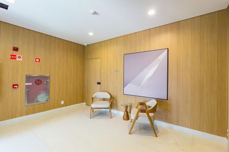Hall social de kitnet/studio à venda com 1 quarto, 26m² em Alto da Mooca, São Paulo