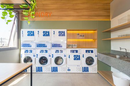 Lavanderia de kitnet/studio à venda com 1 quarto, 26m² em Alto da Mooca, São Paulo