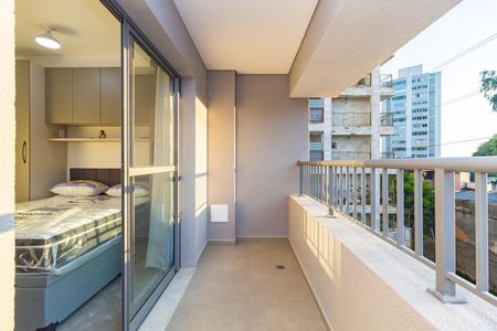 Varanda de kitnet/studio à venda com 1 quarto, 26m² em Alto da Mooca, São Paulo