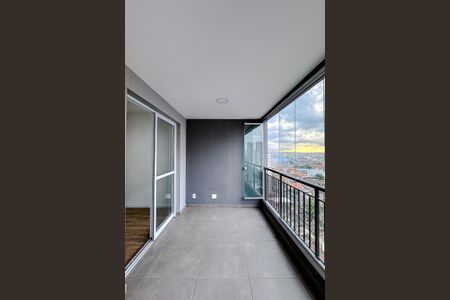 Varanda da Sala de apartamento para alugar com 1 quarto, 35m² em Belenzinho, São Paulo