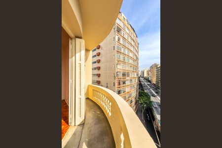 Apartamento à venda com 94m², 1 quarto e sem vagaVaranda
