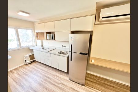 Studio para alugar com 24m², 1 quarto e sem vaga Studio para alugar com 24m², 1 quarto e sem vagaSala/Cozinha/Quarto