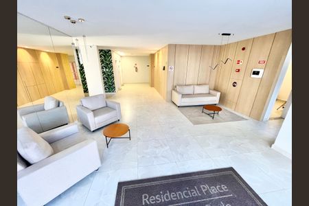 Studio para alugar com 24m², 1 quarto e sem vaga Studio para alugar com 24m², 1 quarto e sem vagaHall de entrada