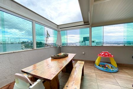 Varanda de apartamento à venda com 3 quartos, 160m² em Ouro Preto, Belo Horizonte