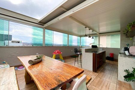 Varanda de apartamento à venda com 3 quartos, 160m² em Ouro Preto, Belo Horizonte