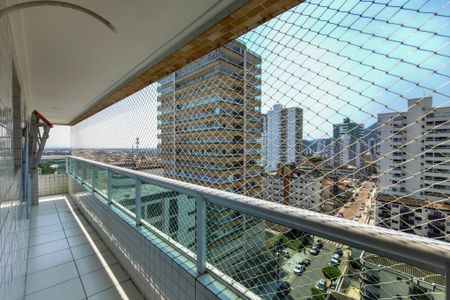 Sacada  de apartamento para alugar com 1 quarto, 40m² em Boqueirão, Praia Grande