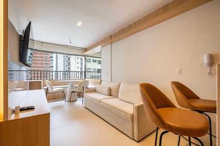 Apartamento para alugar com 44m², 1 quarto e 1 vagaSala/Cozinha