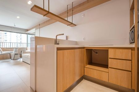 Apartamento para alugar com 44m², 1 quarto e 1 vagaSala/Cozinha