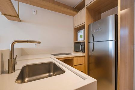 Apartamento para alugar com 44m², 1 quarto e 1 vagaSala/Cozinha