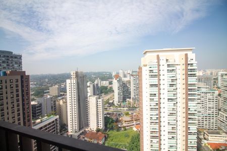 Vista da Sala de apartamento à venda com 4 quartos, 167m² em Jardim das Acacias, São Paulo