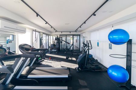 Apartamento para alugar com 38m², 1 quarto e 1 vaga Apartamento para alugar com 38m², 1 quarto e 1 vagaAcademia