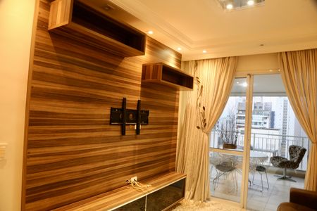 Sala  de apartamento à venda com 3 quartos, 115m² em Santo Amaro, São Paulo