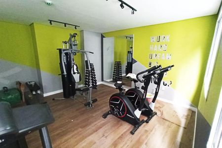 Apartamento para alugar com 29m², 2 quartos e sem vaga Apartamento para alugar com 29m², 2 quartos e sem vagaÁrea comum - Academia