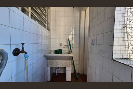 Lavanderia de apartamento à venda com 2 quartos, 82m² em Parque Jaçatuba, Santo André