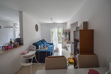 Sala de apartamento à venda com 2 quartos, 56m² em Campanário, Diadema