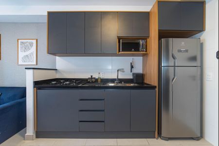 Apartamento para alugar com 29m², 1 quarto e sem vagaCozinha - Lavanderia Integrada